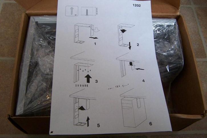 Support d unité centrale d ordinateur neuf, Computers en Software, Laptopstandaarden, Nieuw, In diepte verstelbaar, In hoogte verstelbaar