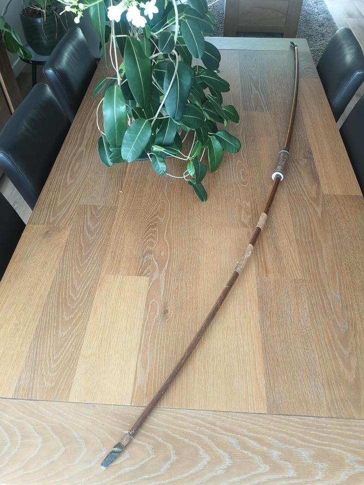 Antieke handboog, Sport en Fitness, Handboogschieten, Gebruikt, Recurveboog, Ophalen