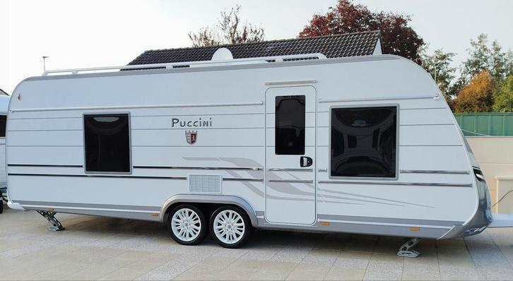 Tabbert Puccini 6 '35, Caravans en Kamperen, Caravans, Particulier, Tabbert, Douche, Ophalen