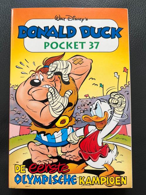 Donald Duck pocket 37 - De eerste Olympische kampioen, Boeken, Strips | Comics, Zo goed als nieuw, Eén comic, Europa, Ophalen of Verzenden