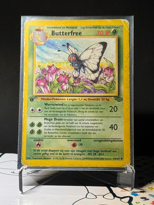 Pokemon Jungle 1ste editie (NL) 9 kaarten, Hobby en Vrije tijd, Verzamelkaartspellen | Pokémon, Zo goed als nieuw, Ophalen