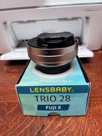 LensBaby Trio 28 Fuji X, Audio, Tv en Foto, Foto | Lenzen en Objectieven, Ophalen, Zo goed als nieuw, Groothoeklens