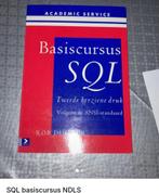 Basiscursus SQL – Livre en néerlandais, Ophalen of Verzenden, Zo goed als nieuw