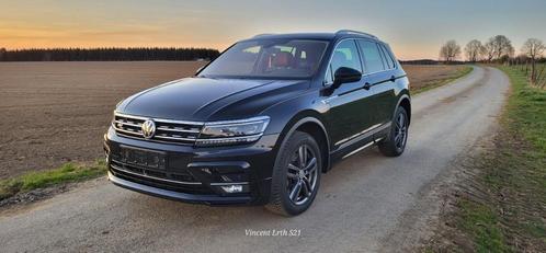VW Tiguan R-Line 2.0 Tdi Bi-turbo, Auto's, Volkswagen, Particulier, Tiguan, 360° camera, 4x4, ABS, Achteruitrijcamera, Adaptieve lichten