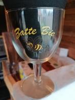 Ouder bierglas "Zatte Bie" Dentergem., Verzamelen, Biermerken, Ophalen of Verzenden, Zo goed als nieuw
