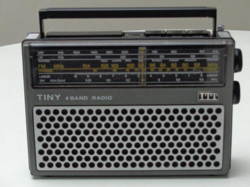 Vintage Radio ITT Model TINY 109 B uit 1974, Audio, Tv en Foto, Radio's, Radio, Ophalen of Verzenden