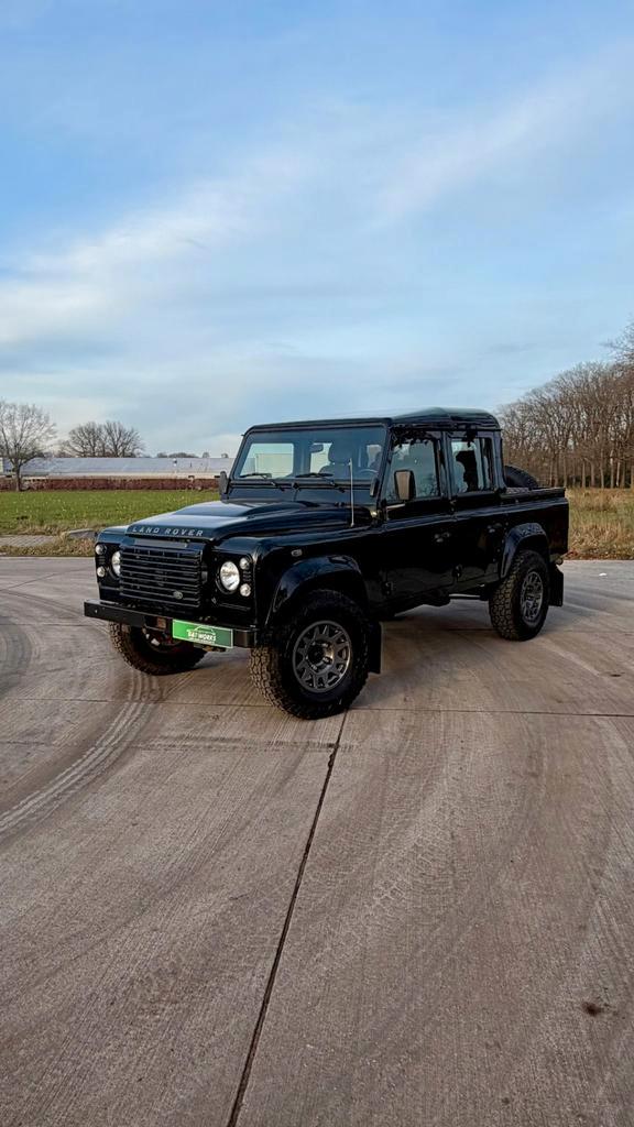 Defender 110 Dcpu btw wagen,  lage km stand, Autos, Land Rover, Entreprise, Achat, 4x4, ABS, Air conditionné, Alarme, Verrouillage central