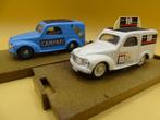 2X Brumm 1:43 Fiat 500C met reclame, Ophalen of Verzenden, Gebruikt, Auto, Overige merken