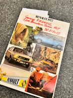 Renault 1977, Boeken, Auto's | Folders en Tijdschriften, Ophalen, Renault