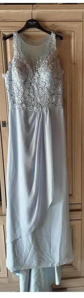 Chique hemelsblauwe gala-jurk – maat 40 (M/L) – als nieuw, Kleding | Dames, Trouwkleding en Trouwaccessoires, Zo goed als nieuw