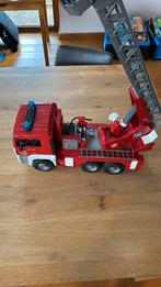 Bruder brandweerwagen, Ophalen, Gebruikt