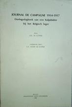 Journal de Campagne 1914-1917 (J.De Cuyper), Antiek en Kunst, Ophalen of Verzenden