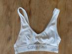 Brassière blanche Calvin Klein taille S, Calvin klein, Enlèvement ou Envoi, Blanc, Soutien-gorge
