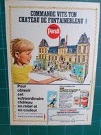 Persil - publicité papier Château de fontainebleau - 1967, Collections, Marques & Objets publicitaires, Enlèvement ou Envoi, Utilisé