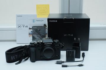Fuji X-T4 Fujifilm Zwarte APS-C-camera beschikbaar voor biedingen