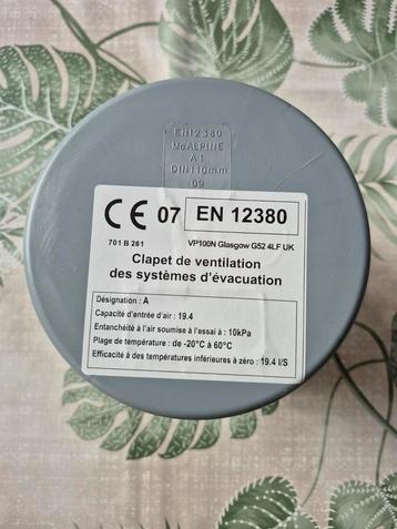 Clapet aérateur, Enlèvement ou Envoi, Neuf