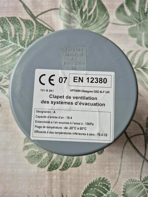 Ventilatieklep, Doe-het-zelf en Bouw, Sanitair, Nieuw, Ophalen of Verzenden