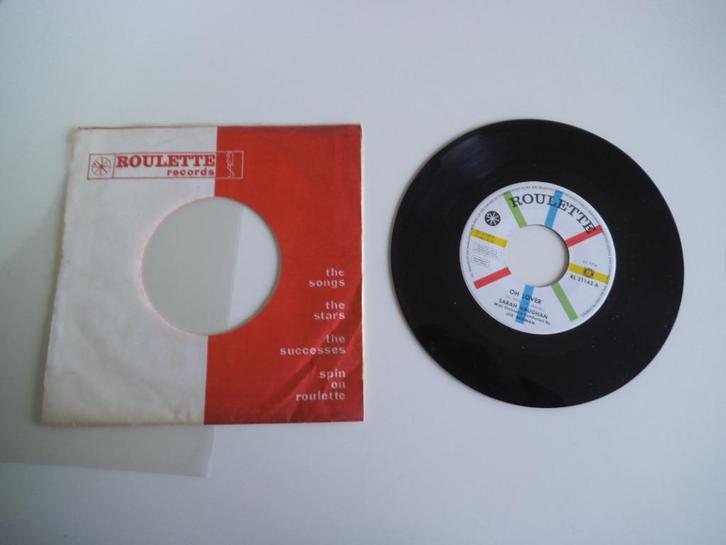 7" Sarah Vaughan Oh lover, CD & DVD, Vinyles Singles, Utilisé, Single, 7 pouces, Enlèvement ou Envoi