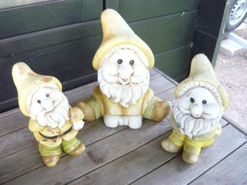 3 tuinkabouters. Samen 15 euro!, Enlèvement, Pierre, Nain de jardin