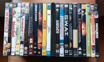 Diverse DVDs €2/stuk