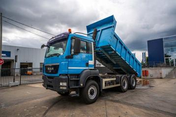 MAN TGS 26.400 BL 6X6H - TRACTOR / TIPPER, Autos, Camions, Euro 5, Achat, Entreprise, Boîte manuelle