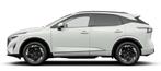 Nissan Qashqai MHEV N-Connecta + verw zetels + pano dak, Stof, 1800 kg, 4 cilinders, Wit