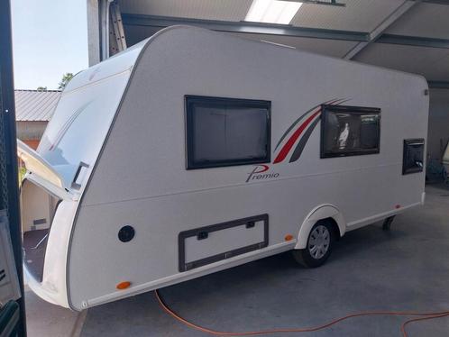 Burstner Premio 485TK, Caravans en Kamperen, Caravans, Bedrijf, 80 kg, Douche, Mover, Ophalen