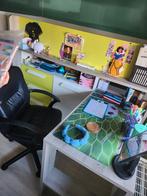 Halve hoogslaper met bureau en kast onder, Huis en Inrichting, Ophalen, Gebruikt