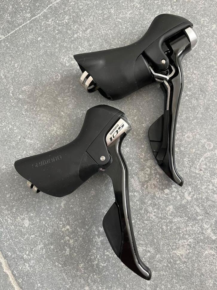 Shimano 105 ST-5800 11-Speed Mechanische Shifters, Fietsen en Brommers, Fietsonderdelen, Nieuw, Racefiets, Derailleur of Ketting