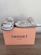 Mt 39 Twinset slippers ciabatta wit, Slippers, Twinset, Wit, Ophalen of Verzenden
