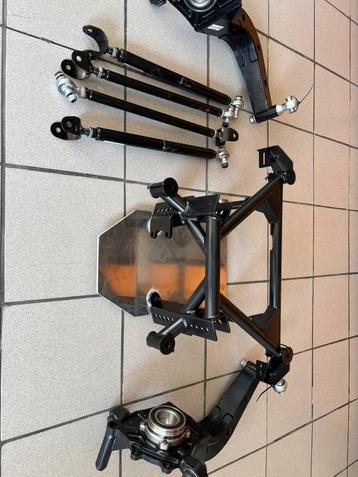 Achteras met subframe voor pong 210 bmw e36 merk rallycorsa beschikbaar voor biedingen