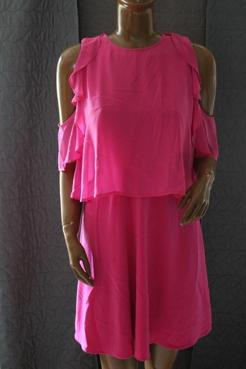 Guess jurk bovenaan voile speciale mouwen roze maat 38, Kleding | Dames, Jurken, Zo goed als nieuw, Maat 38/40 (M), Roze, Boven de knie