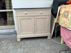 Armoire en bois avec plaque de marbre (L98cm l47cm H88cm), Ophalen, Gebruikt