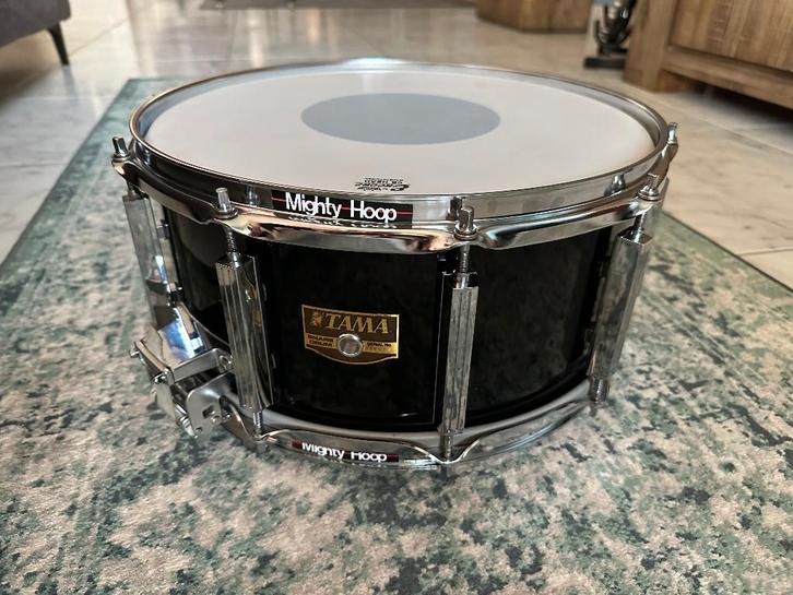 80's  90's Tama Artwood snare AW216, Musique & Instruments, Batteries & Percussions, Utilisé, Tama, Enlèvement