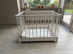 Kinderpark Babybox wit, Kinderen en Baby's, Babyparken, Ophalen, Gebruikt, Rechthoekig, Boxkleed