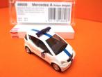 Auto Politie België - Mercedes A - Busch H0 - H0 - 1:87, Overige merken, Gebruikt, Gelijkstroom of Wisselstroom, Overige typen