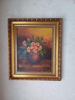 Schilderij bloemen, Ophalen