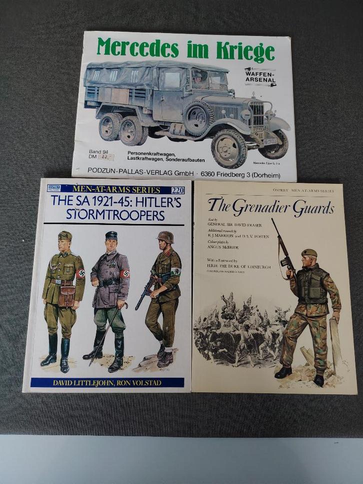 OORLOGSBOEKEN, Boeken, Oorlog en Militair, Gelezen, Landmacht, Tweede Wereldoorlog, Ophalen of Verzenden