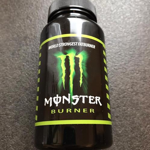 MONSTER FATBURNER 1.3 OLD FORMULA NIEUW ONGEOPEND, Sport en Fitness, Gezondheidsproducten en Wellness, Nieuw, Poeder of Drank