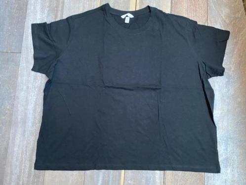 H&M T-shirt XXXL 3XL zwart nieuw, Kleding | Dames, T-shirts, Nieuw, Maat 46/48 (XL) of groter, Zwart, Korte mouw, Verzenden