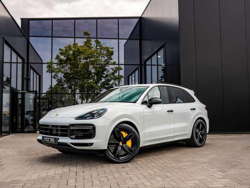 Porsche Cayenne Turbo S 4.0 V8 PHEV - ACC - pano - sportuitl, Auto's, Porsche, Bedrijf, Te koop, Cayenne, 360° camera, 4x4, ABS
