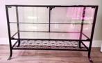 Ikea Klingsbo vitrine met slot, Huis en Inrichting, Ophalen, 150 tot 200 cm, Zo goed als nieuw, Glas