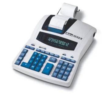 Ibico 1232X Professionele printrekenmachine 2 kleuren beschikbaar voor biedingen
