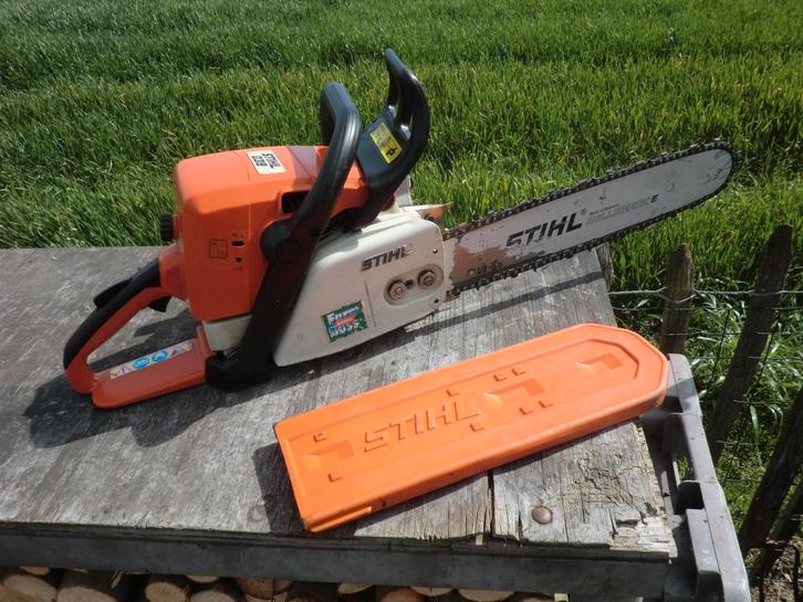 Stihl 039 (MS390) kettingzaag nette staat, Tuin en Terras, Hand-tuingereedschap, Gebruikt, Overige soorten, Ophalen