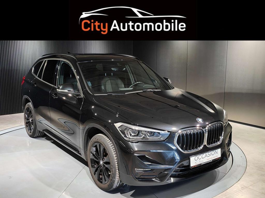 BMW X1 SDRIVE18iA PACK M TOIT PANO OUVRANT GPS CUIR, Gebruikt, 136 pk, Zwart, Leder