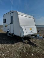 Nieuwe caravan erba 360, Ophalen
