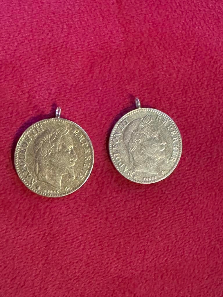 10 frank goud Napoleon 21,6 karaat, Ophalen