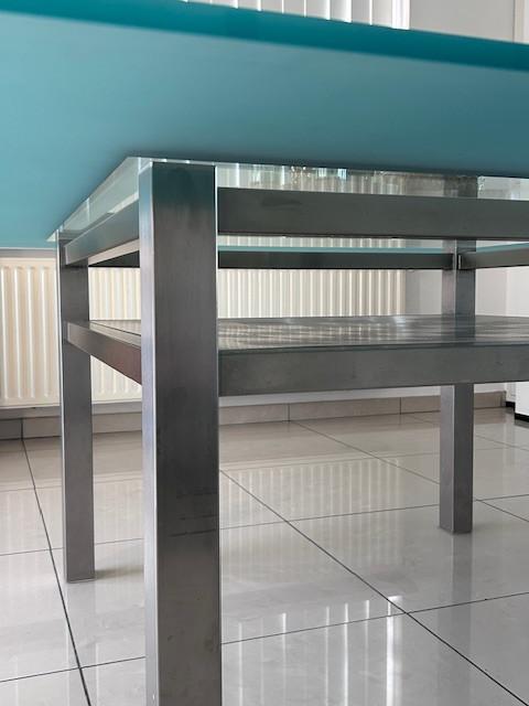 design living tafel, Huis en Inrichting, Tafels | Eettafels, Zo goed als nieuw, 150 tot 200 cm, 150 tot 200 cm, Vijf personen of meer
