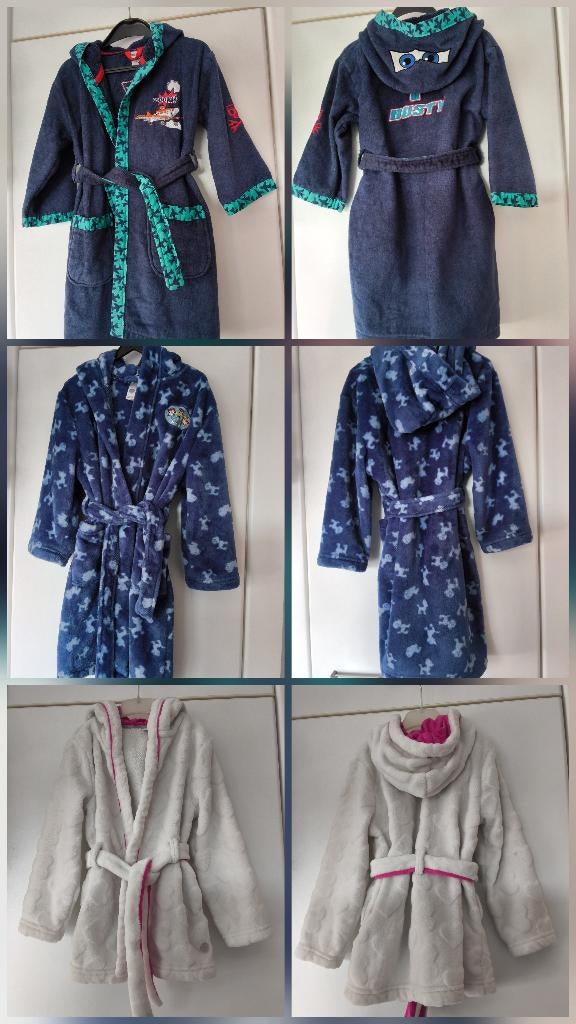 Badjassen voor kinderen /T. (92) - (104) - 122/128, Kinderen en Baby's, Kinderkleding | Overige, Ophalen of Verzenden, Gebruikt