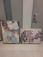 2 reproductions d'œuvres de René Julien datant de 1981, Enlèvement